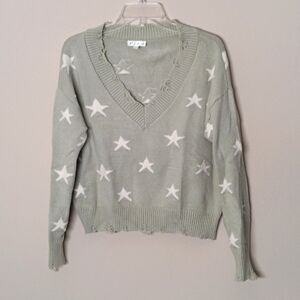 ROCK N RAGS V-neck Sweater, size S